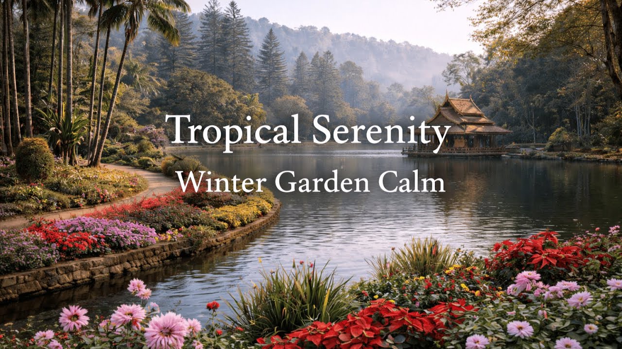 Tropical Serenity | Winter Garden Calm