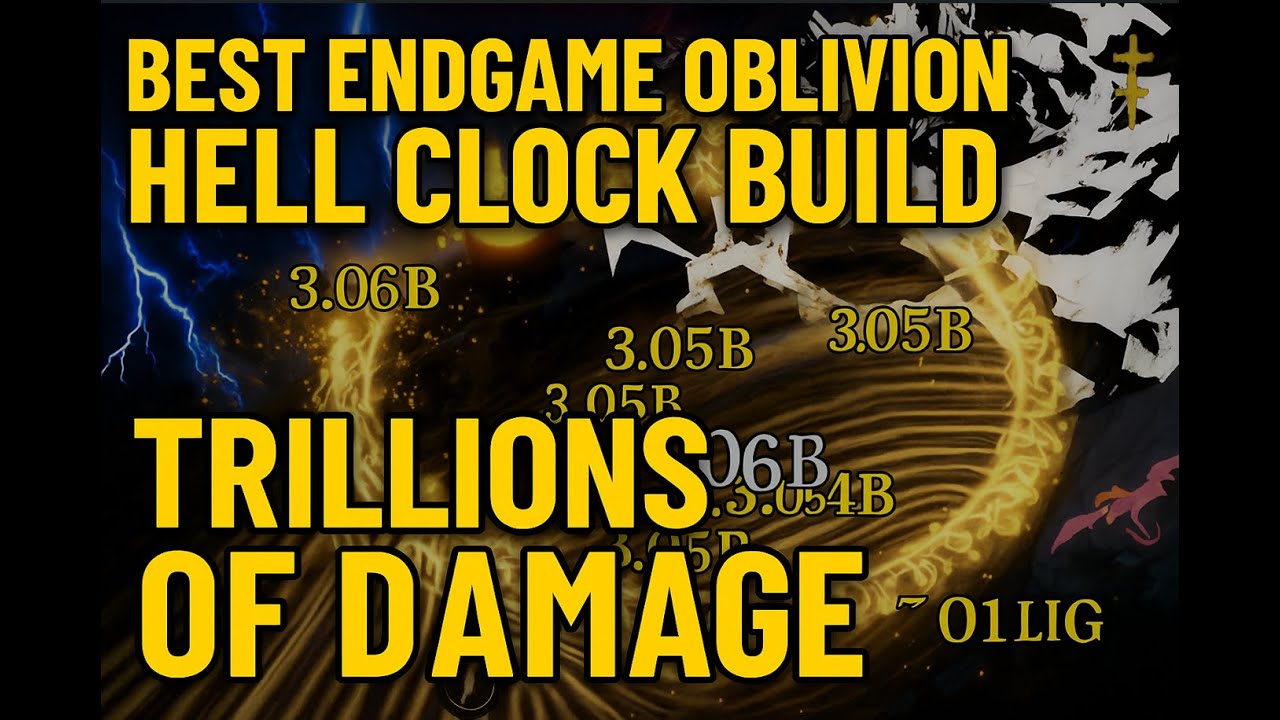 [Hell Clock] ENDGAME ROSARY BUILD MELTS BOSSES &ndash; Trillions of Damage!