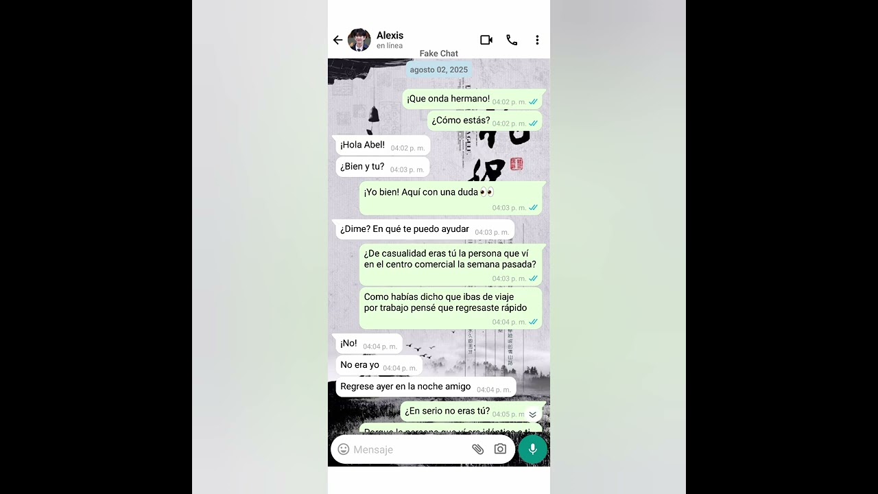 TERROR POR WHATSAPP 