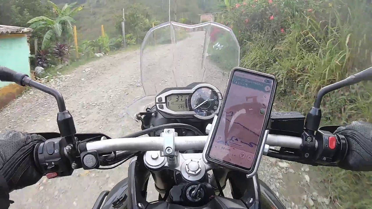 Ruta Off Road en tiger 800xc san antonio de prado - heliconia - versalles - ebejico