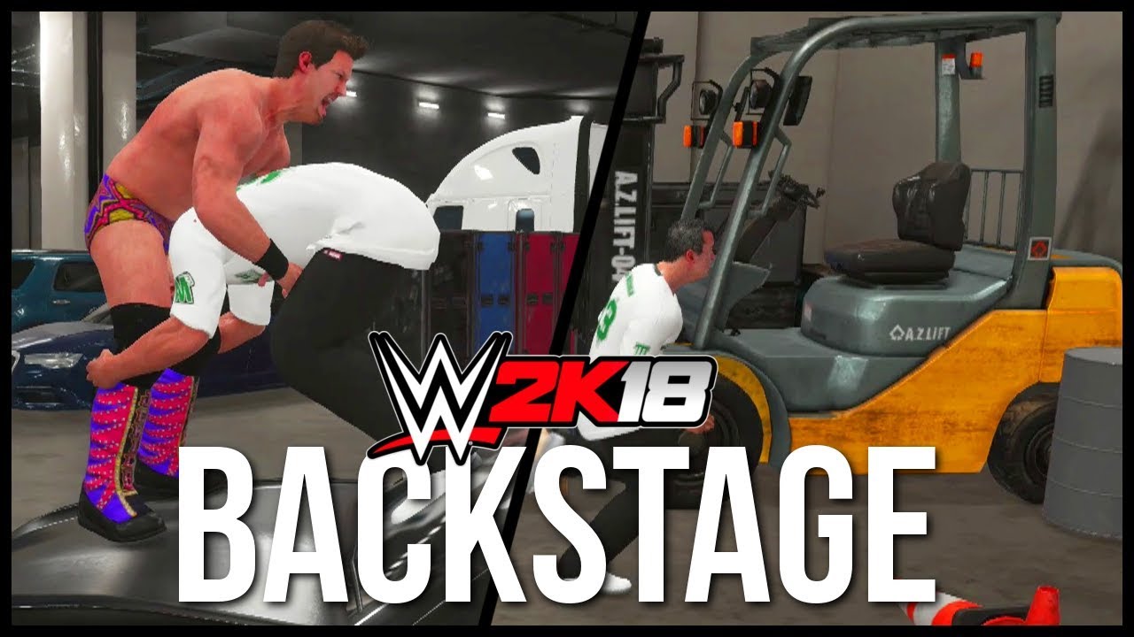 WWE 2K18 | Chris Jericho vs Shane McMahon - 2/3 FALLS COUNT ANYWHERE (BACKSTAGE EXPLORATION!)