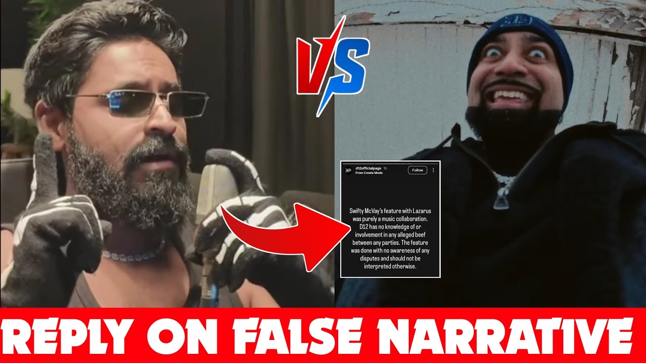 EMIWAY REPLY ON D12 CLARIFICATION ABOUT LAZARUS DISS | EMIWAY VS LAZARUS - EMIWAY DISS | RAFTAAR 