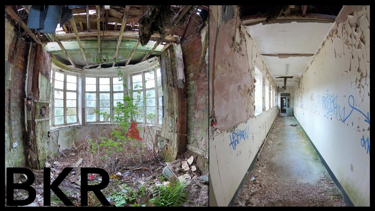 DANGER Exploring Abandoned Asylum - DUNDEE Scotland