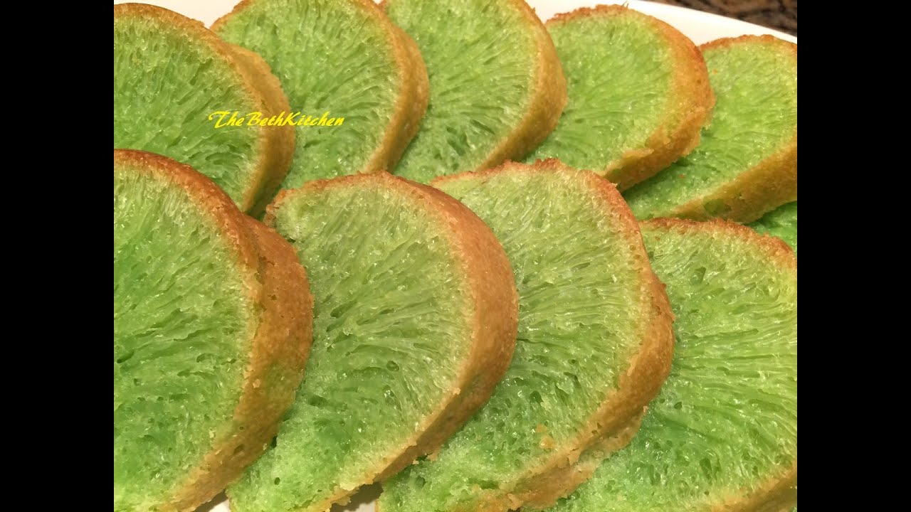 Bánh Bò Nướng - Vietnamese Honeycomb Cake
