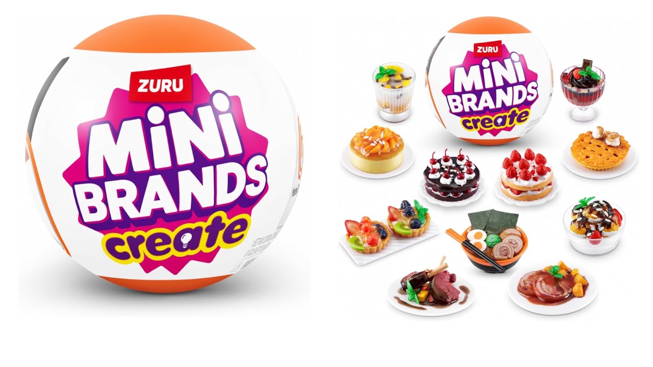 Mini Brands Create Master Chef Opening and Making