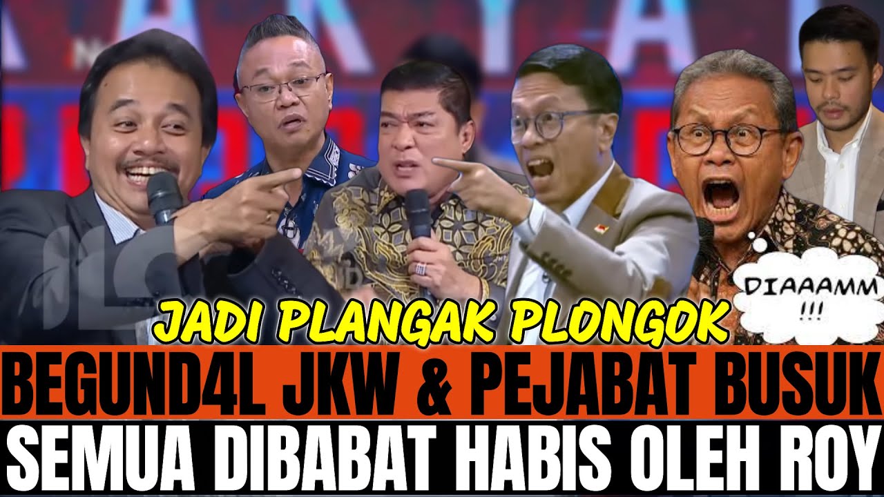 HAMBA PENGUASA JADI PLANGAK PLONGOK SAAT DIBACEM OLEH ROY SURYO