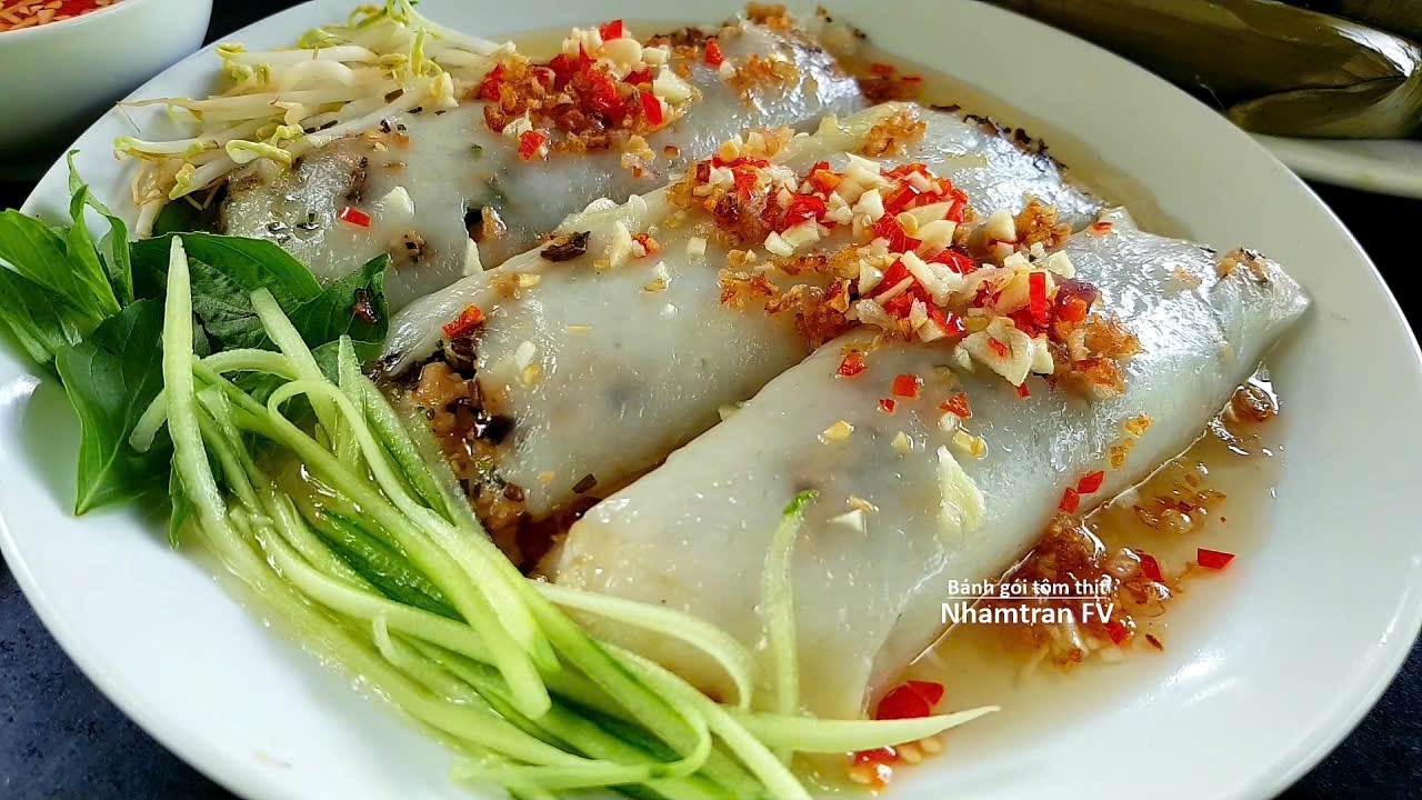 BÁNH GÓI TÔM THỊT dễ làm bánh dẻo thơm ngon như bánh nậm món ăn ai cũng thích |Nhamtran FV