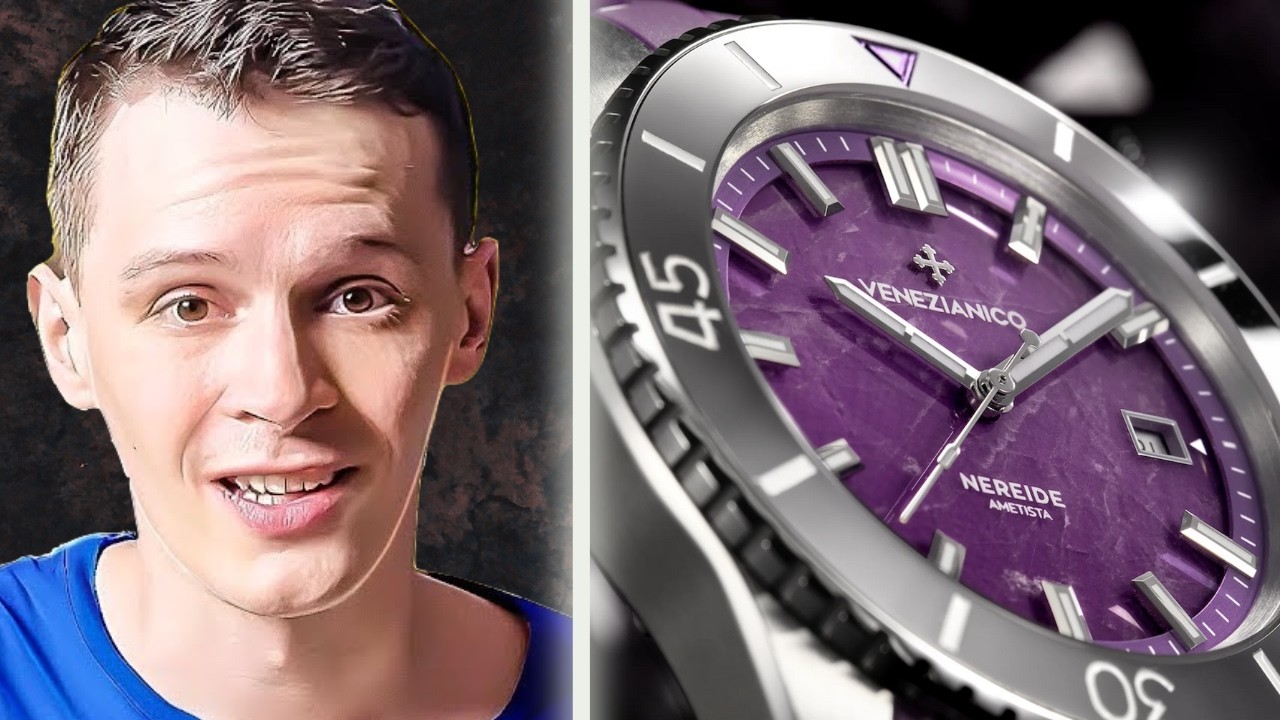 Frank sans C découvre la montre Venezianico Nereide Ametista