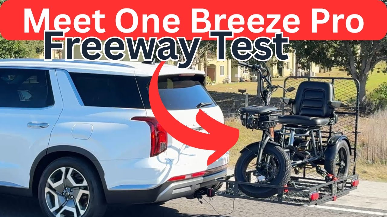 Meet One Breeze Pro eTrike Hitch Rack Test