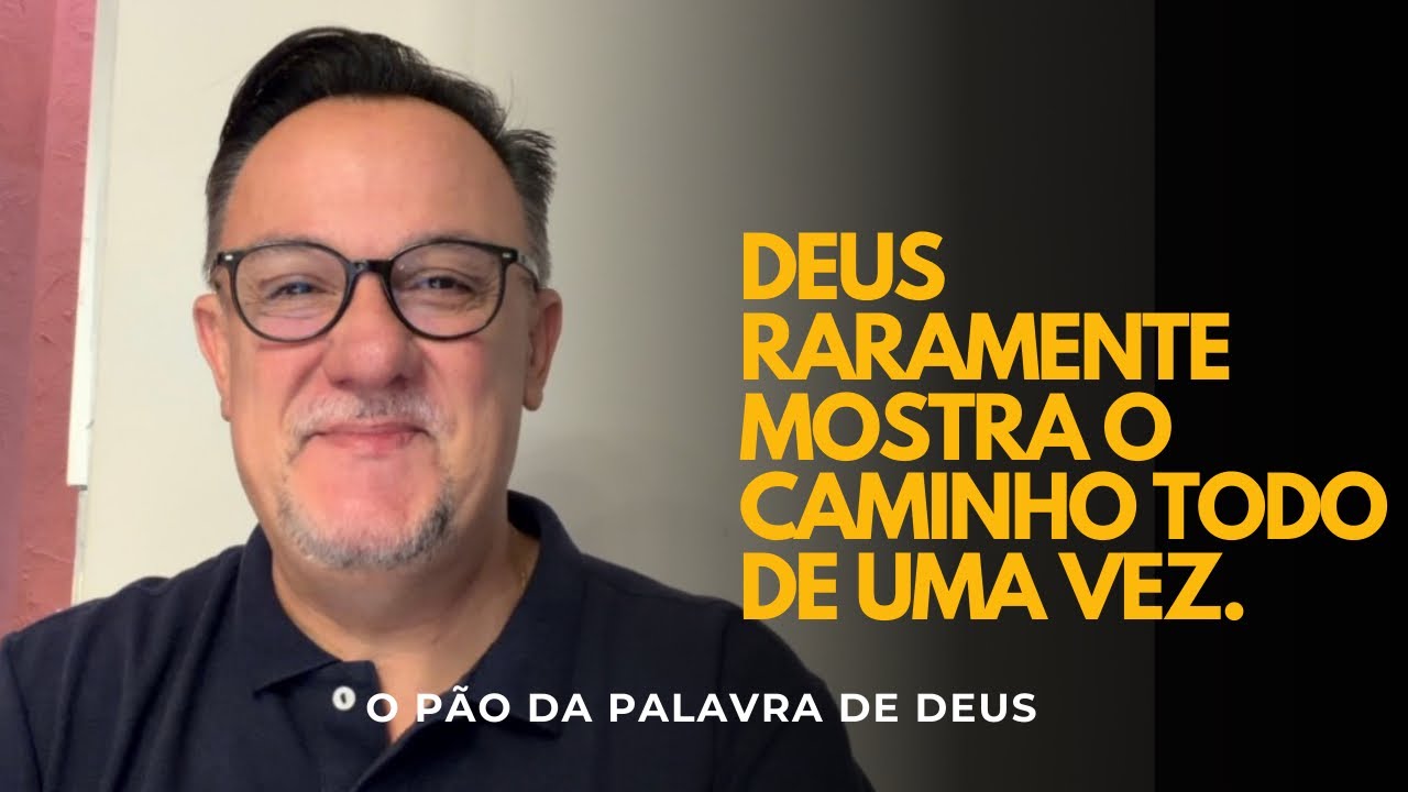 O que Deus já pediu que eu ande e eu ainda estou parado?