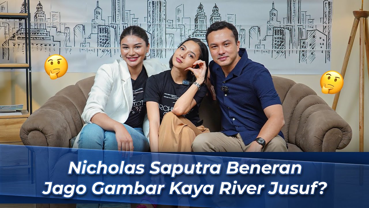 Tebak Gambar Bareng Nicholas Saputra, Putri Marino, & Jihane 💕🗽😍 Siapa Paling Jago? 🤔🤭
