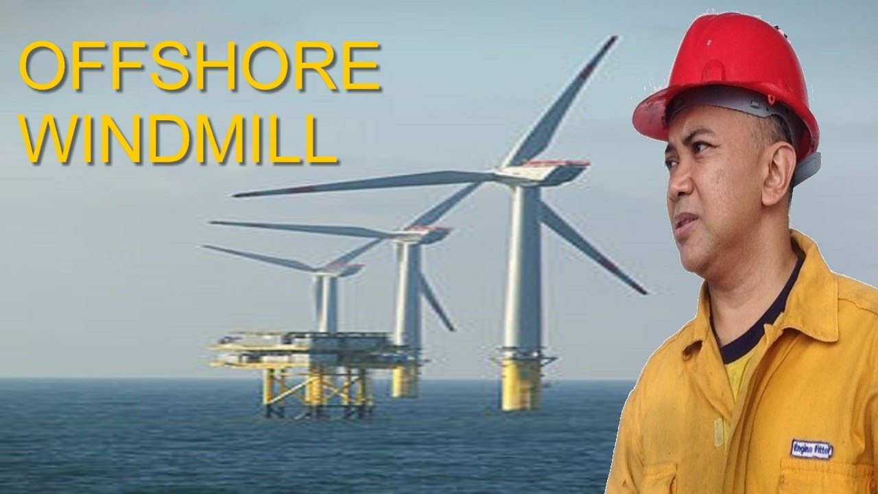 Bremen Germany offshore windmill