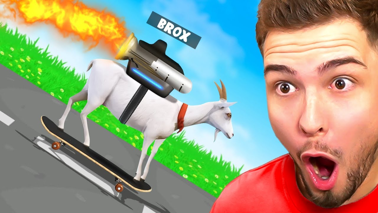 Die LUSTIGSTEN MOMENTE beim GOAT SIMULATOR 😂