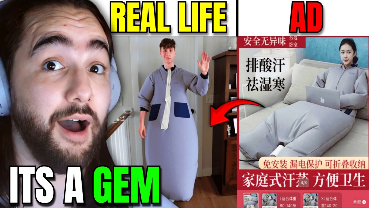 This man tested the weirdest Chinese Products you can't buy 😭
