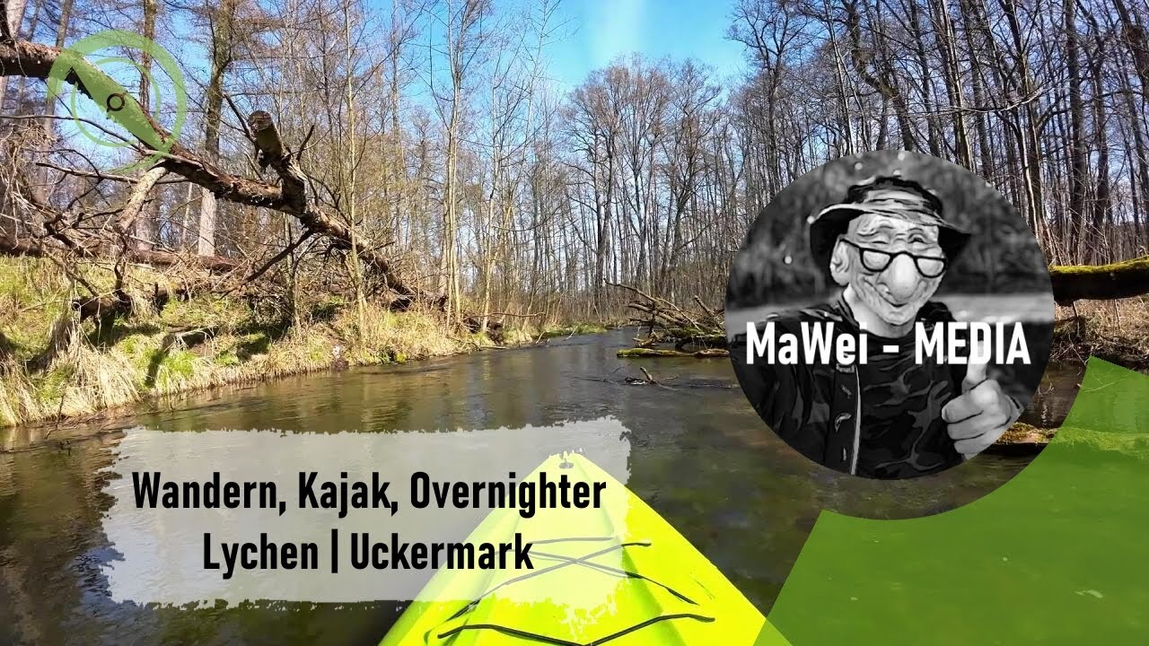 Zenssee | Oberpfuhlsee | Lychen | Uckermark | Wandern | Kajak | Overnighter | Biwak | Doku
