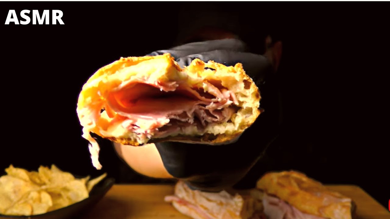 ASMR, JAMBON BEURRE, MUKBANG SANDWICH JAMBON BEURRE, UN BEST SELLER ! SAURO ASMR