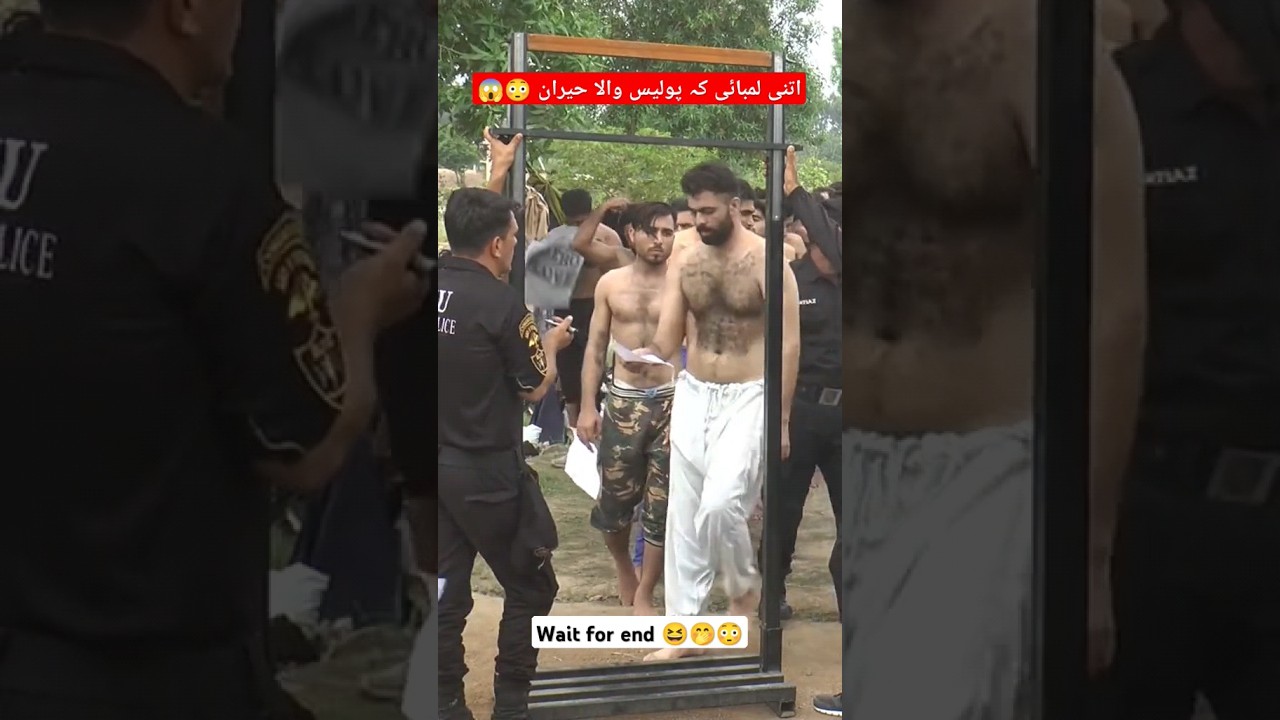 SSU Commando Sindh Police Height Measurements #waitforend #youtubeshorts #shortsvideo #ytshorts #yt