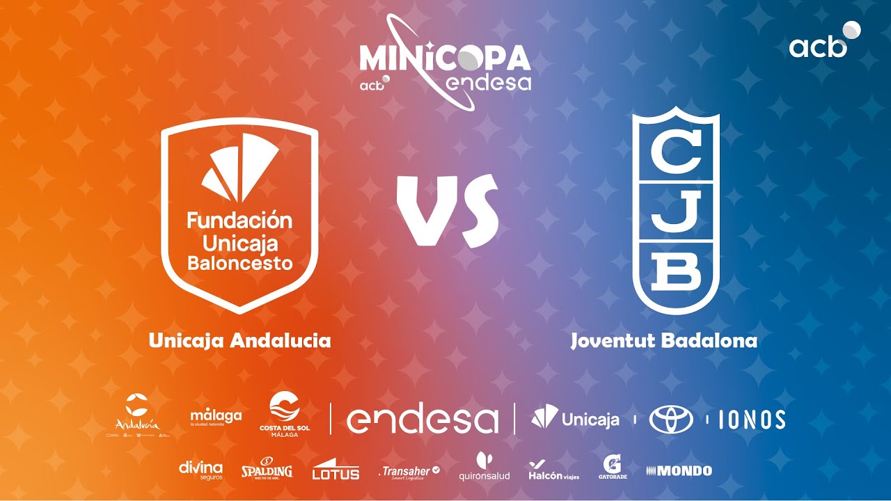 🔴 DIRECTO: Unicaja Andalucía - Joventut Badalona | Minicopa Endesa Málaga 2024