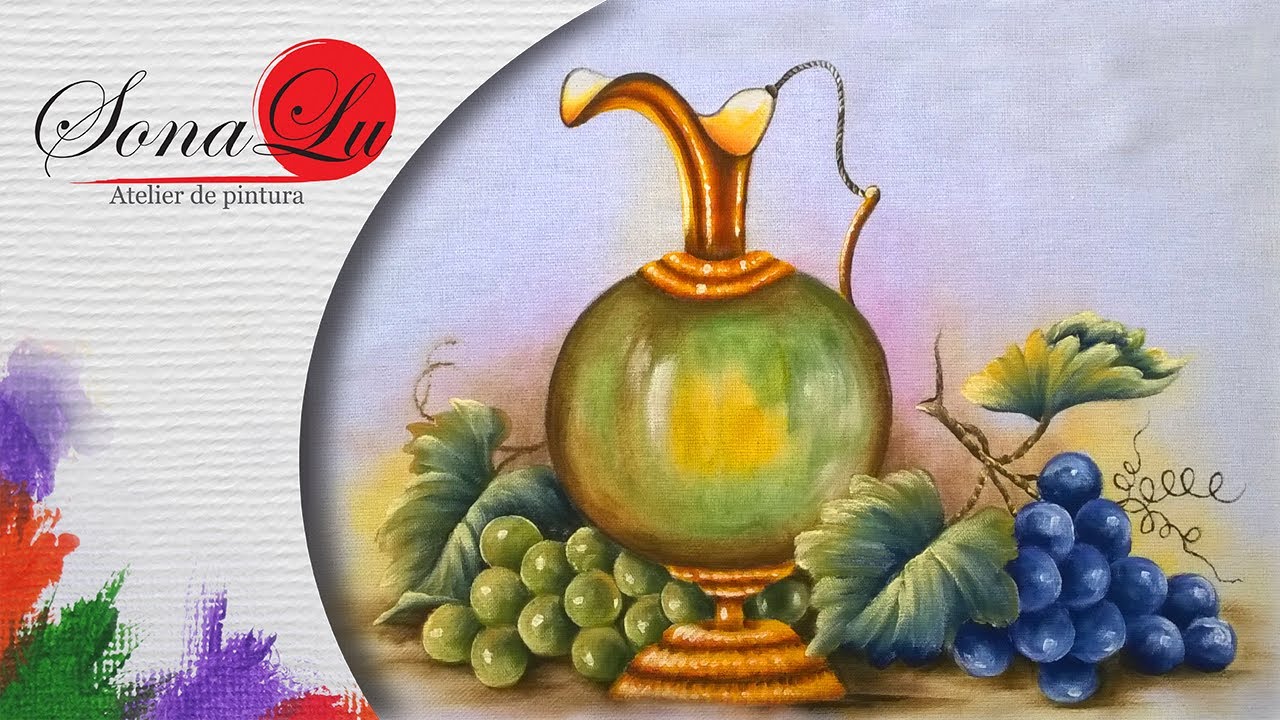 Aula 27 - Jarra com Uvas
