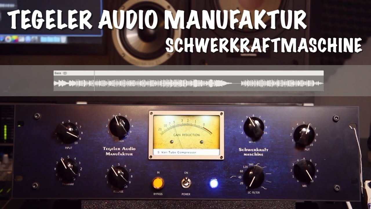 Tegeler Audio Manufaktur Schwerkraftmaschine | Sound Samples - Mix, Bass, Guitars, Drums & Vocals