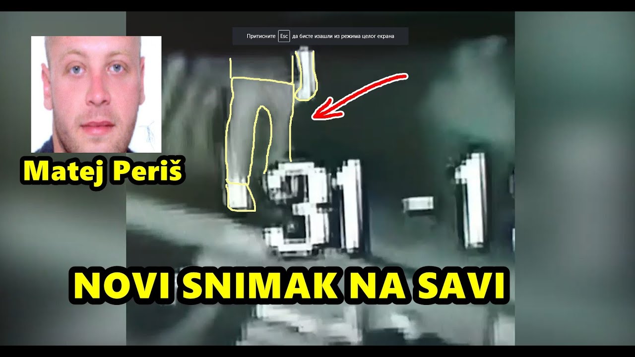 NOVI SNIMAK Da li Matej Peri&scaron; ulazi u Savu?Ko je bio sa njim?