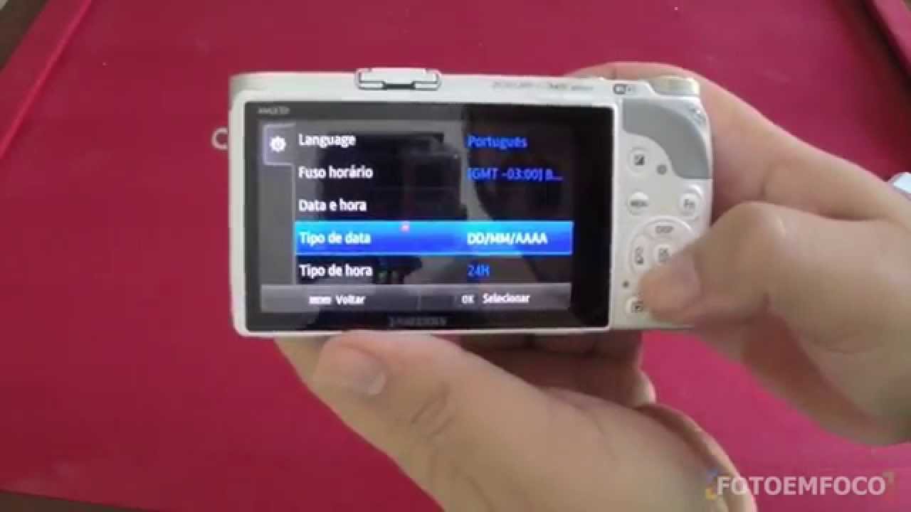 Unboxing da Samsung NX300M