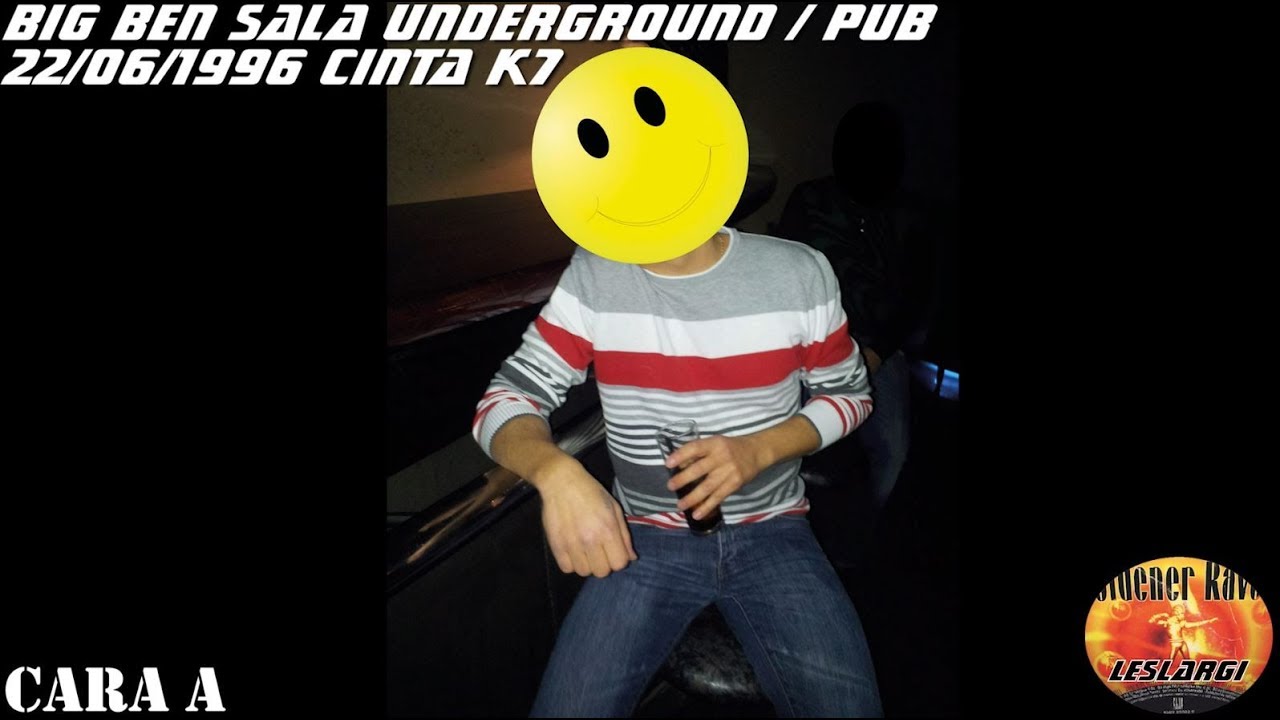 Discoteca BIG-BEN Mollerussa / Golmés - Sala UNDERGROUND / PUB - 22/06/1996 Cinta K7