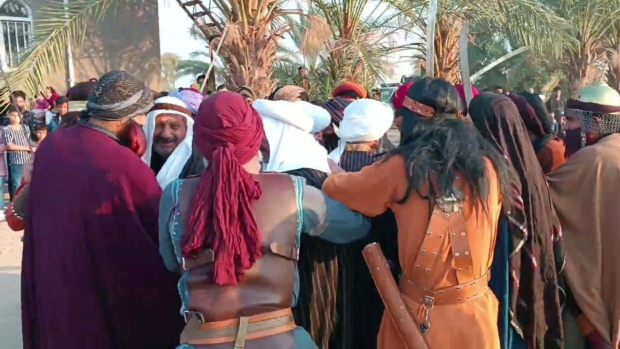 اقيم موكب تشابيه اهل البيت ع واقعة استشهاد فاطمة الزهراء عليها السلام.  يوم 9/ 12/  2022