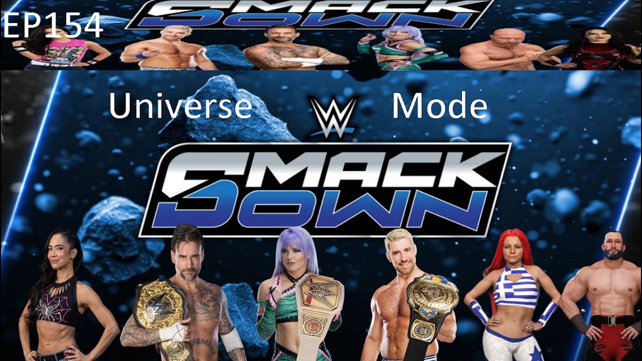 WWE2K25 Universe Mode Season 12 Episode 154