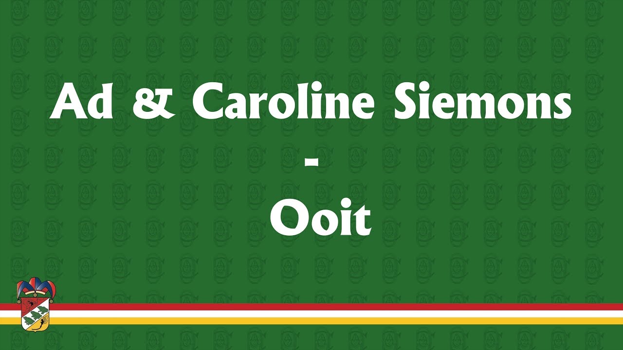 Ad Siemons & Caroline Siemons - Ooit