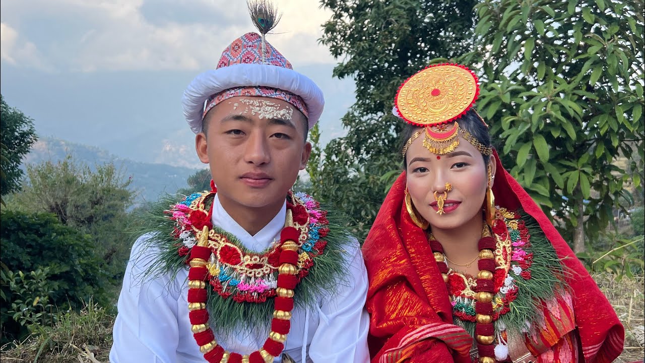 Limbu culture wedding day | Mabin 💖 sandhya | taplejung sanghu part (2)  date  12/11/2023