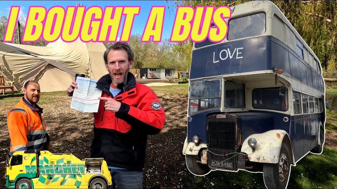 Collecting my 1967 Leyland Titan Double Decker Bus !!