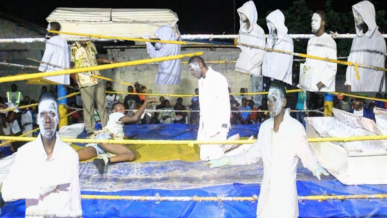 ROMÉO L'INVISIBLE MOWEYI KATI NA BATU, L'HOMME EN CERCUEIL ASALI BATU SOMO NA COMBAT OYO👹💀👹💀