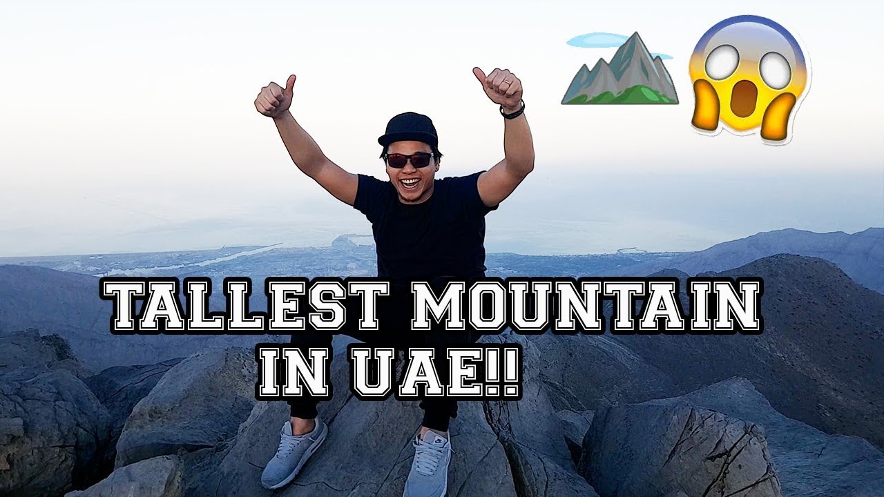 HE WENT TO THE TALLEST MOUNTAIN IN UAE!!!  (VLOG #77) | Donna Krizel