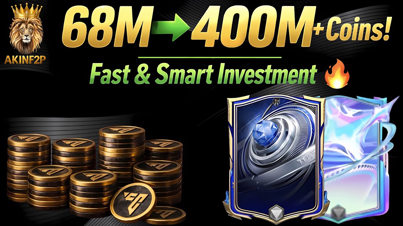 Turn 68M Coins into 400M+ FAST! Smart FC Mobile Investment Strategy 🔥