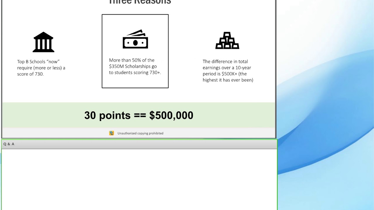 GMAT 740: What does it take to score 740 on the GMAT?