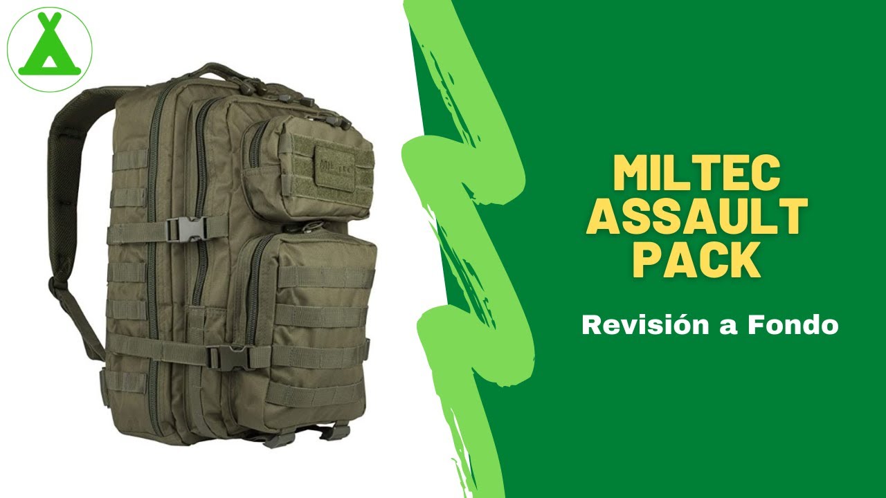 🎒 𝐌𝐈𝐋-𝐓𝐄𝐂 𝐀𝐒𝐒𝐀𝐔𝐋𝐓 𝐏𝐀𝐂𝐊 🔝 Review de la mochila táctica militar de 20 litros ***𝐄𝐍 𝐄𝐒𝐏𝐀Ñ𝐎𝐋*** 𝐇𝐃