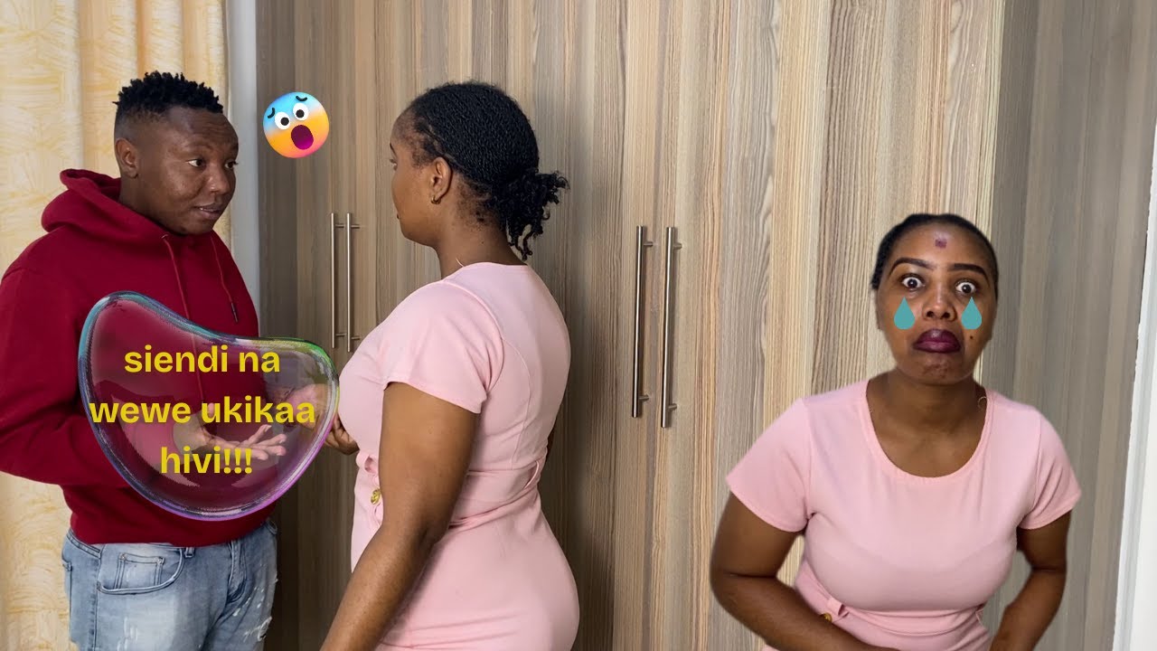 Unakaa Scarecrow🤦‍♂️ Bad Makeup Prank On Boyfriend, His Reaction 😭 Lizah Njugunah.