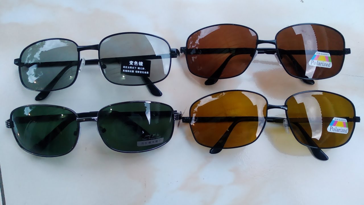 lihat dulu 4 warna kacamata polarized ini tes di silau air