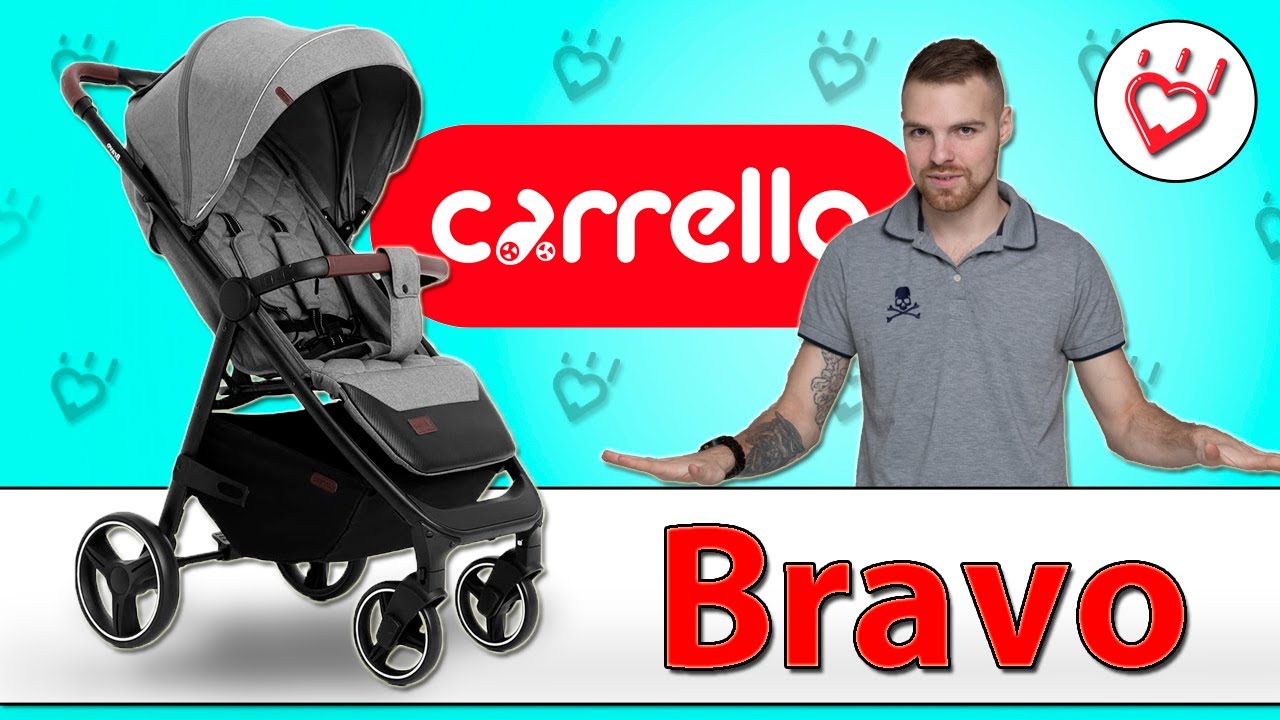 Carrello Bravo прогулочная коляска. Видео обзор Каррелло Браво alisa-ua.com