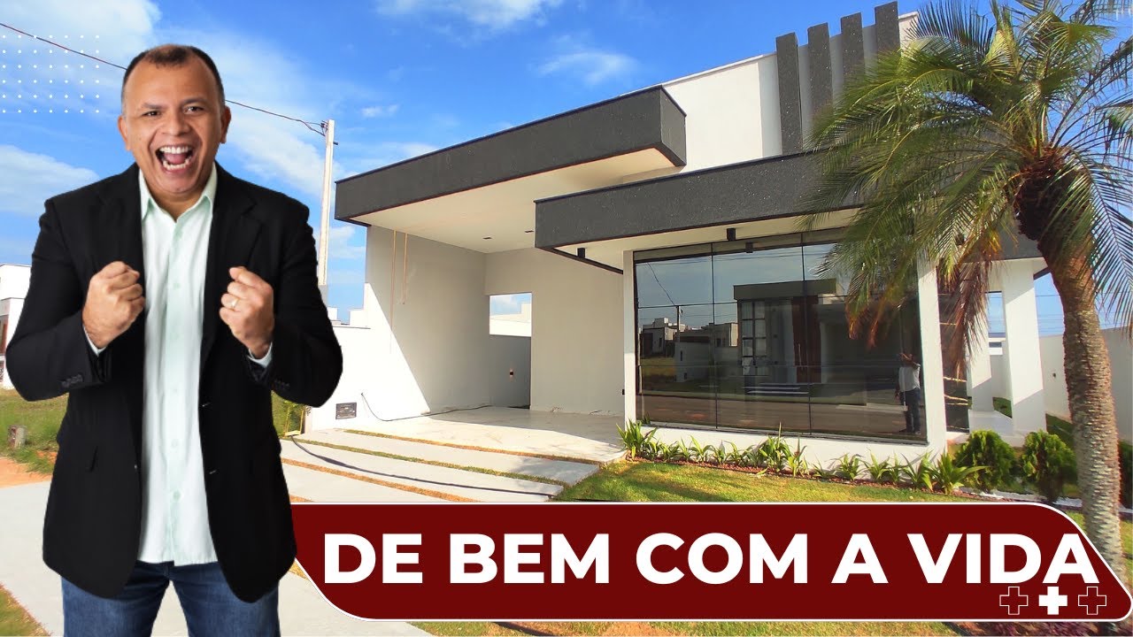 😃👑 UM ESPETÁCULO DE CASA NO ECOVILLE 2 EM PARNAMIRIM/RN (122 M²) - FIQUE DE BEM COM A VIDA
