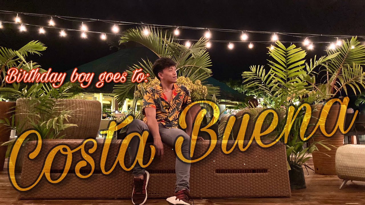 COSTA BUENA | ILOILO | DRONE FOOTAGE at NIGHT | BIRTHDAY VLOG #3