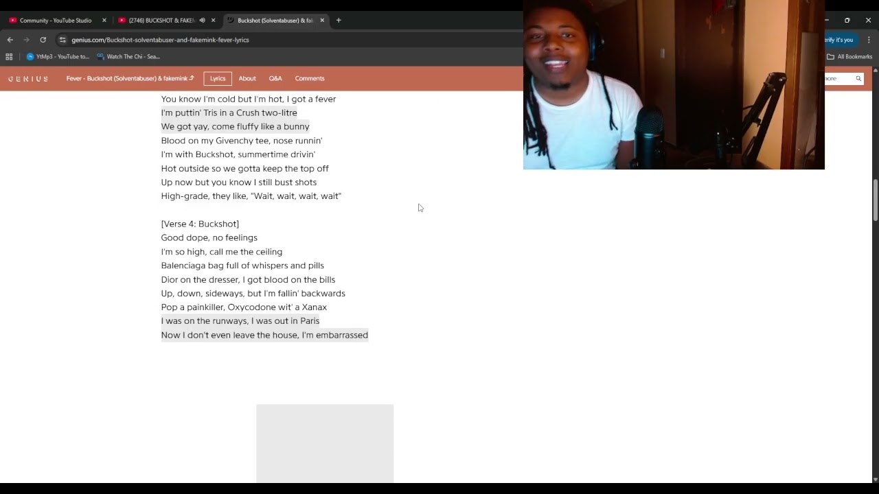 SpazzoReactz Reacts to BUCKSHOT & FAKEMINK - FEVER