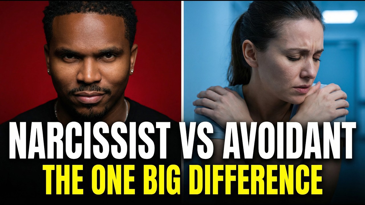 NARCISSIST OR AVOIDANT? How to Tell the Difference Before You Get Hurt 🛡️🧠