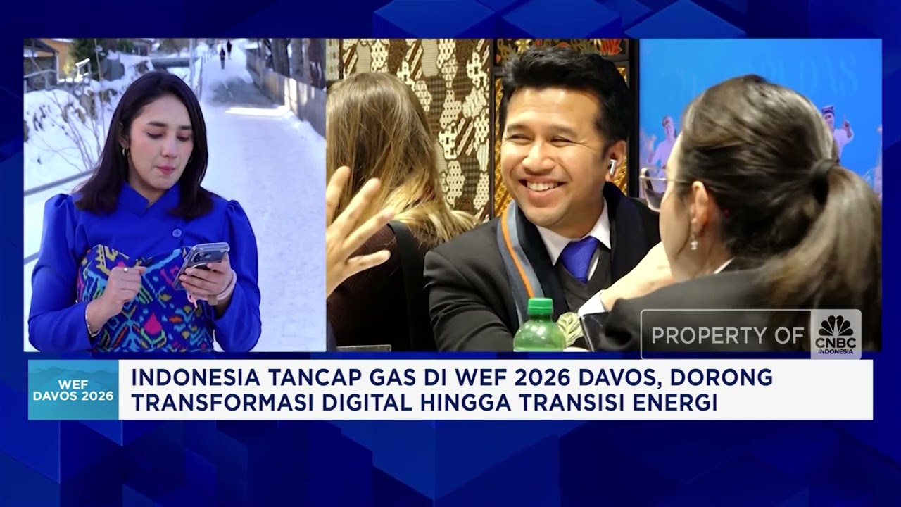 WEF 2026 Davos: Indonesia Gaspol Diplomasi Digital, Energi & Investasi