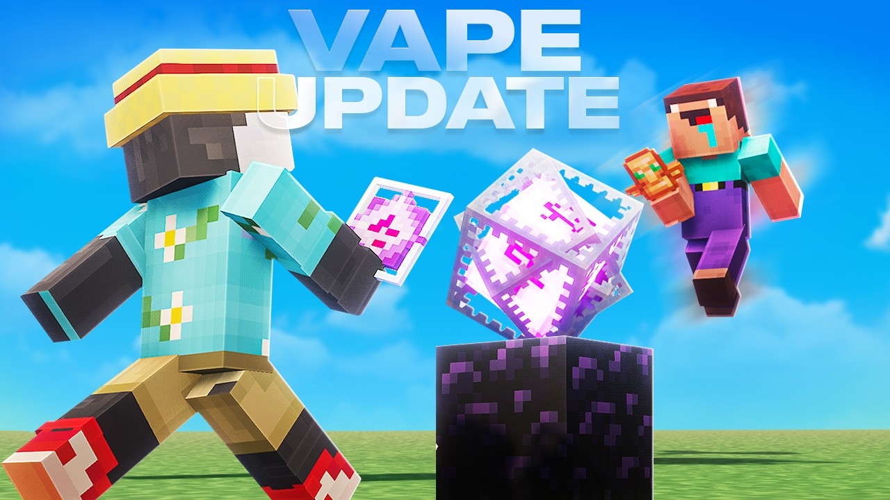 NEW Vape V4 Update | Crystal Aura & Auto Totem (1.21.11)