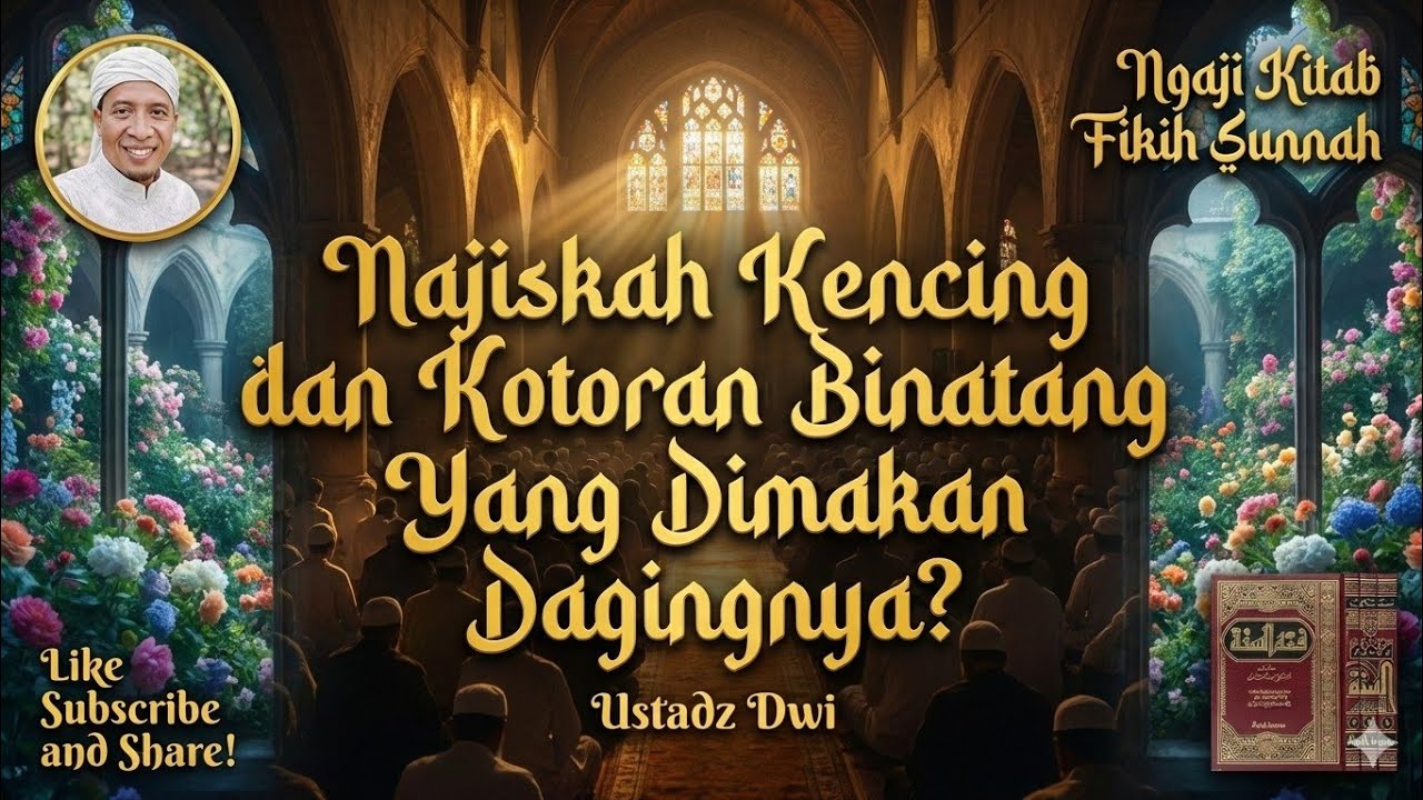 Najiskah Kencing Dan Kotoran Binatang Yang Halal Dimakan? Ngaji Fikih Sunnah