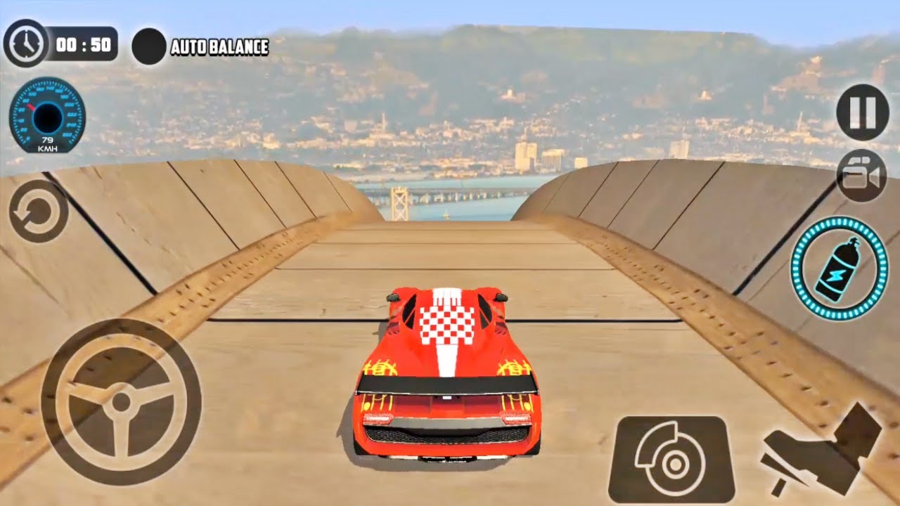Impossible Car Tracks 3D: New Update Challenge Mode - Red Car Driving Stunts - Android Gameplay 2021