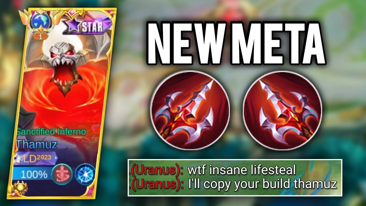 THAMUZ NEW ITEM BUILD ENDLESS BATTLE | THAMUZ INSANE LIFESTEAL BUILD S29