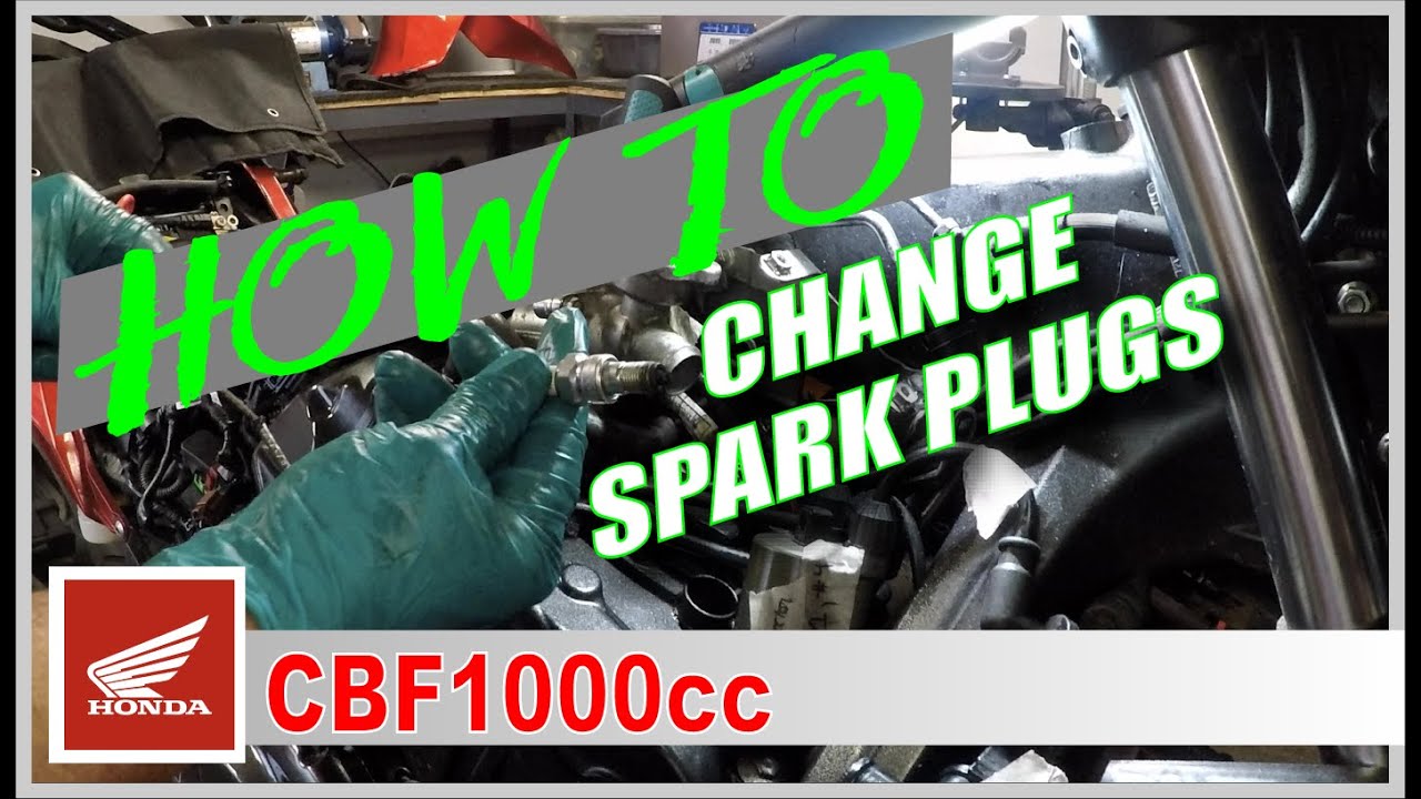 Honda CBF1000cc How to Change spark plugs